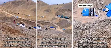 Joven invade terreno en Ventanilla y aprovecha la oportunidad de poner su barbería Joven invade terreno en Ventanilla y aprovecha la oportunidad de poner su barbería