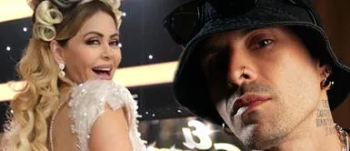 Mike Bahía chotea a Gisela Valcárcel en la boda de Brunella Horna y richard acuña Mike Bahía niega beso a Gisela Valcárcel en la boda de Brunella Horna