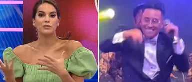 Valeria Piazza habría 'echado' a Christian Cueva. Foto: Composición LR/ Captura de pantalla Valeria Piazza habría 'echado' a Christian Cueva. Foto: Composición LR/ Captura de pantalla