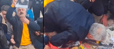 Padre en Irán pide que cesen las ejecuciones con jóvenes Irán: El desgarrador último adiós de padre a su hijo karateca ejecutado en la horca