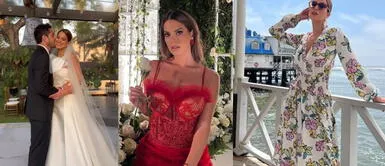 Modelo habría sostenido una 'riña' con su esposo. Valeria Piazza: Amor y Fuego revela una supuesta discusión entre modelo y su esposo en boda de Brunella Horna
