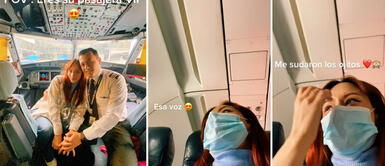 Piloto lleva de viaje por primera vez a su esposa y la hace llorar con emotivo mensaje Piloto lleva de viaje por primera vez a su esposa y la hace llorar con emotivo mensaje