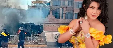 Yarita Lizeth donó 50 mil soles a los protestantes heridos en el hospital de Juliaca, Puno Yarita Lizeth donó 50 mil soles a los familiares de los fallecidos y heridos en Juliaca