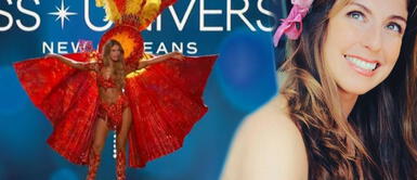 Miss Universo: Bárbara Cayo apenada con Alessia Rovegno por incidente con su capa Miss Universo: Bárbara Cayo apenada con Alessia Rovegno por incidente con su capa