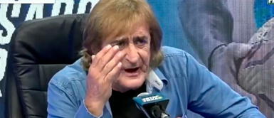 Horacio Baldessari vive sus peores días. No tiene para comer Horacio 'Pepa' Baldessari en sus peores días: debe al hotel donde vive y a veces no tiene ni para comer