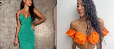 Samahara Lobatón en bikini Samahara Lobatón causa revuelo al sur de Lima con osado bikini de cortinilla lila pastel