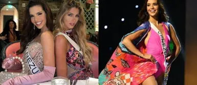 MISS VENEZUELA Miss Venezuela, Amanda Dudamel, se ubica en el top 3 enfundada en vestido de sirena con cristales