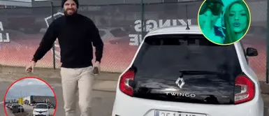 Gerard Piqué manda fuerte mensaje a Shakira este domingo. Gerard Piqué demuestra que no cambia su Twingo por un Ferrari tras canción de Shakira