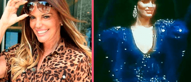 Jessica Newton y el extravagante vestido de lentejuelas con un estilo glam que la llevó a la fama Jessica Newton y el extravagante vestido de lentejuelas con un estilo glam que la llevó a la fama