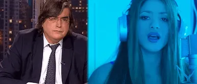 Jaime Bayly critica canción de Shakira Jaime Bayly se lanza contra Shakira por canción dedicada a Piqué: “Está despechada”