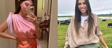 Alondra García Miró expresa el poder del estampado psicodélico en vibrante outfit retro Alondra García Miró triunfa con un total look alucinógeno que deja al descubierto su picardía