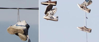 Los zapatos colgados en los cables de luz tienen un significado oculto. ¿Qué significan las zapatillas colgadas en los cables de luz? Descubre la verdad