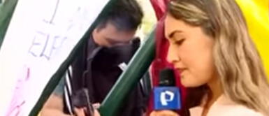 Usuarios trolean a reportera que se quedó en silencio tras respuesta de estudiante de San Marcos: Se lageó Usuarios trolean a reportera que se quedó en silencio tras respuesta de estudiante de San Marcos: "Se lageó"