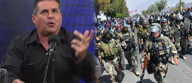 Gonzalo Núñez se pronunció sobre las protestas en Lima y todo el Perú. Gonzalo Núñez exige la intervención de los militares en las marchas: "No sé por qué les tiembla la mano"