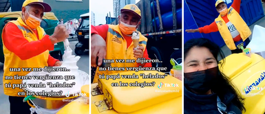 Humillan a joven por tener a su padre heladero, pero ella les da ejemplar respuesta Humillan a joven por tener a su padre heladero, pero ella les da ejemplar respuesta