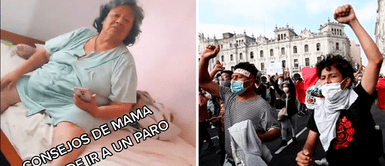 Madre brinda consejos a su hijo para cuidarse en una marcha: "Lleva tu vinagre en tu mochila" Madre brinda consejos a su hijo para cuidarse en una marcha: "Lleva tu vinagre en tu mochila"