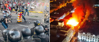 Tras el incendio en Centro de Lima se detectaron diversas versiones sobre el inicio del fuego. Protestas en Lima: ¿las bombas lacrimógenas pueden generar un incendio de gran magnitud?