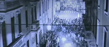 Un video se filtró tras el incendio cerca a Plaza San Martín. Plaza San Martín: Filtran revelador video previo al incendio que confirmaría cómo se originó