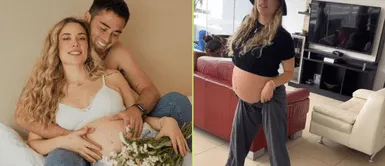 Rodrigo Cuba y Ale Venturo esperan la llegada de su bebé. Rodrigo Cuba revela que transmitirá en vivo el nacimiento de su hija y Ale Venturo se enoja: "Cállate, oye"