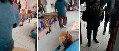 Residentes de San Marcos denuncian ingreso abrupto de PNP a sus habitaciones. Residentes de San Marcos lloran tras ingreso de PNP a universidad: "nos atemorizan, están disparando"