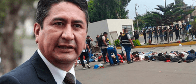 Vladimir Cerrón tras ingreso de PNP a UNMSM Vladimir Cerrón tras ingreso de PNP a UNMSM: "La autonomía universitaria violentada en grado mayor"