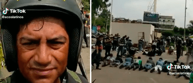 Policia llama "terroristas" a los detenidos en la universidad San Marcos y luce orgulloso tras intervención: "Reventamos San Marcos" Policia llama "terroristas" a los detenidos en la universidad San Marcos y luce orgulloso tras intervención: "Reventamos San Marcos"