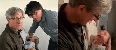 Federico Salazar viajó a Alemania para conocer a su primer nieto Federico Salazar protagoniza tierna escena al tener el primer encuentro con su nieto, hijo de Sebastián Salazar