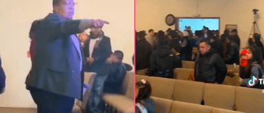 Pastor bota a un hombre por no tener para el diezmo y feligreses se revelan contra él Pastor bota a hombre por no tener para el diezmo y feligreses se revelan contra él: "Nos vamos todos"