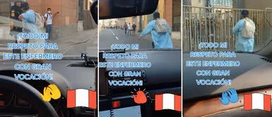 Enfermero encara a policía para salvar la vida a herido: Déjame pasar ¿Acaso quieres que se muera? Enfermero encara a policía para salvar la vida a herido: "Déjame pasar ¿Acaso quieres que se muera?"