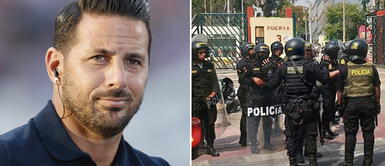 Claudio Pizarro se pronunció sobre la intervención de la PNP en la UNMSM Claudio Pizarro y su reacción por el desalojo de la PNP a los manifestantes en San Marcos