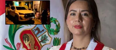 Congresista fujimorista llega a su casa en Cajamarca y pobladores la botan a pedradas: Dinos en la cara que somos terroristas Congresista fujimorista llega a su casa en Cajamarca y pobladores la botan a pedradas: "Dinos en la cara que somos terroristas"