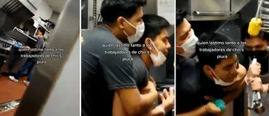 Trabajadores de Chili's se vuelven viral tras bailar canción Hacer el amor con otro mientras limpian Trabajadores de Chili's se vuelven viral tras bailar canción "Hacer el amor con otro" mientras limpian