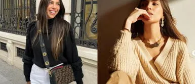 Natalie Vértiz y vestido primaveral Natalie Vértiz desata furor en redes con look estilo amazónico idéntico al de Alondra García