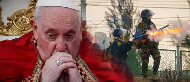 Papa Francisco se pronuncia tras las violentas protestas Papa Francisco pide que cese la violencia generada por las marchas en contra de Dina Boluarte: “No a la violencia, no más muertes”