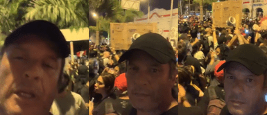 Actor Lucho Cáceres se defiende de insultos que sufrió en manifestaciones Lucho Cáceres se pronuncia tras ataques en protestas: “Con qué facilidad se tergiversa un hecho”