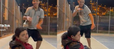 El cómico se volvió viral en las redes sociales por interpretar al personaje de 'El Chavo del 8'. Usuarios critican a la 'Chilindrina huachana' por rechazar bailar con seguidor: "Perdió la humildad"