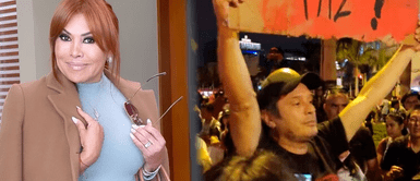 Magaly Medina se toma con gracia situación que vivió Lucho Cáceres en marcha Magaly Medina opina sobre ataques a Lucho Cáceres en marcha: “Que demande a quienes le han dicho sus verdades”