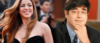 Jaime Bayly y Shakira en entrevista Jayme Bayly filtra secreto de Shakira junto a él: "Nadie me había mirado como me miró ella aquella noche"