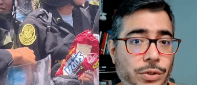 El escritor lanzó una fuerte denuncia en redes sociales. Marco Sifuentes denunció que policías se repartieron donaciones destinadas a manifestantes de San Marcos