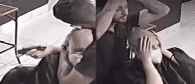 El emotivo video se volvió viral en las redes sociales. ¡Emotivo! Peluquero se rapa el cabello para solidarizarse con joven que padece de cáncer