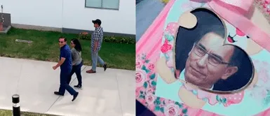 Martín Vizcarra junto a su esposa en Asia Captan a Martín Vizcarra junto a su esposa de vacaciones en Asia y le gritan: "Mi bebito fiu fiu"