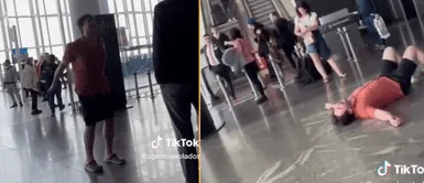 Un hombre conmovió a toda la comunidad en redes sociales. Hombre llora desesperado luego de enterarse que aerolínea perdió a sus cuatro perros