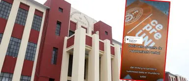 Alumno graba a profesora de la CEPRE-UNI por afirmar que manifestantes son del MRTA y Sendero Luminoso Alumno se indigna y graba a profesora de la CEPRE-UNI por afirmar que manifestantes son de Sendero Luminoso y MRTA