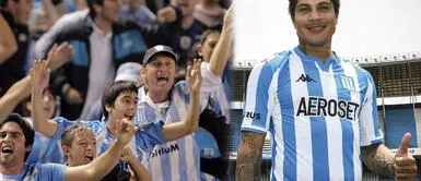 Paolo Guerrero es el gran fichaje de Racing Club Hinchas de Racing están locos por Paolo Guerrero: "Eres el mejor, te tenemos fe"