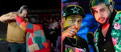 Coplas cajamarquinas se roban el show en 'Hablando Huevadas' Ricardo Mendoza y Jorge Luna de 'Hablando Huevadas' no se sabían coplas y cajamarquinos les dan cátedra