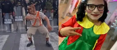 Los usuarios pidieron la presencia de la "Chilidrina huachana" "El Chavo del 8" se suma a las manifestaciones y usuarios piden a la "Chilidrina huachana"