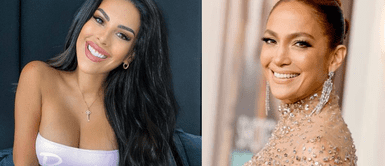 Tefi Valenzuela enamora al presumir el icónico vestido verde de Jennifer Lopez Tefi Valenzuela enamora al presumir el icónico vestido verde de Jennifer Lopez