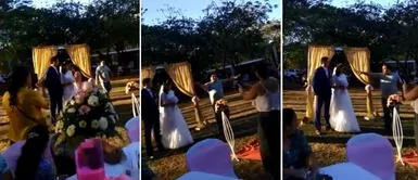 Hombre ingresa a boda de su ex yerno y la interrumpe: Tú te ibas a casar con mi hija Hombre encara a su ex yerno e interrumpe su boda: "Tú te ibas a casar con mi hija"