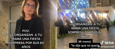 La reacción de la señora se volvió viral en redes sociales. Madre se molesta con su hija por prepararle una fiesta sorpresa: "Te dije que no quería nada"