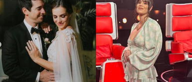 María Paz y Jesús Alzamora con looks 'La Voz' María Paz y Jesús Alzamora se imponen en el set de 'La Voz' llevando tendencia de alfombra roja